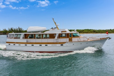 photo of 72' Trumpy Houseboat 1972