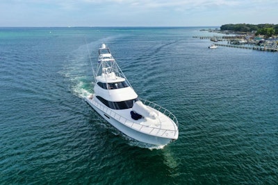 photo of 92' Viking 92 Enclosed bridge 2017