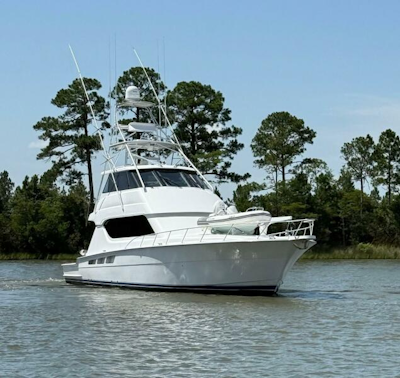 photo of 65' Hatteras 65 Enclosed Bridge 2002