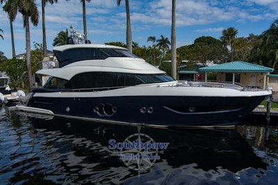 photo of 76' Monte Carlo Yachts MCY 76 Skylounge 2021