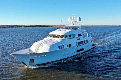 photo of 127' Burger Full Displacement Tri-Deck Motor Yacht 2007