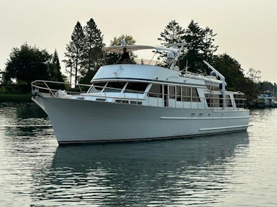 photo of 63' Monk McQueen Pilothouse Cockpit MY 1972