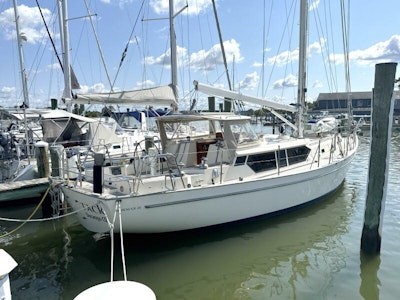 photo of 48' Bowman 48 Aft Cockpit 1999