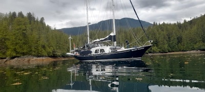 photo of 52' Custom Rhodes Motorsailer Steel Ketch 1969
