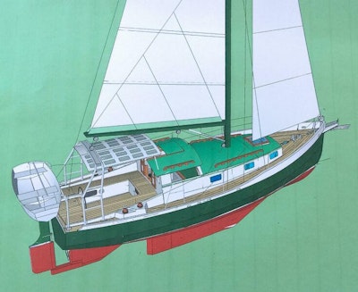 photo of 30' Custom Pilot House Motorsailor 2019