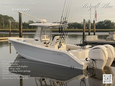 photo of 28' Cobia 280 CC 2022