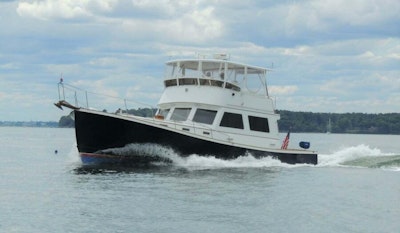 photo of 46' Lyman-Morse Flybridge Cruiser 1987