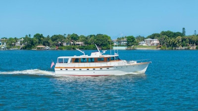 photo of 62' Trumpy Houseboat 1970
