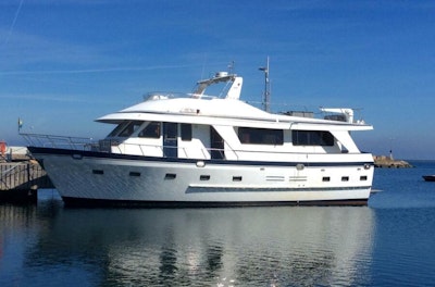 photo of 55' Sea Ranger MKII Pilothouse Flybridge Trawler 1983