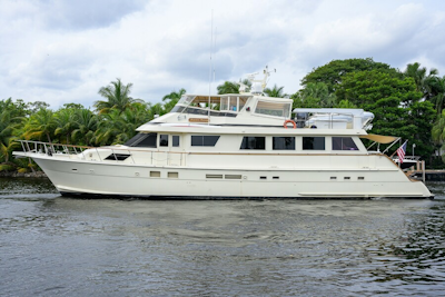 photo of 78' Hatteras 78 Cockpit Motor Yacht 1991