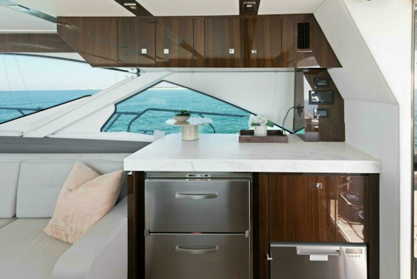 Cruisers Yachts-60 Cantius Fly 2023-Miss Tracy Lane Destin-Florida-United States-2023 Cruisers Yachts 60 Cantius Fly Galley-6800170