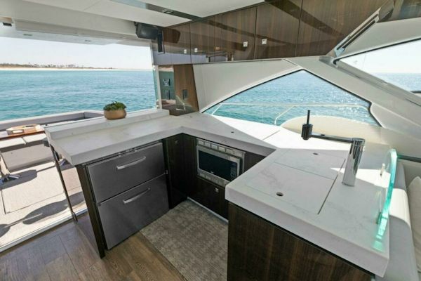 Cruisers Yachts-60 Cantius Fly 2023-Miss Tracy Lane Destin-Florida-United States-2023 Cruisers Yachts 60 Cantius Fly Galley-6800161