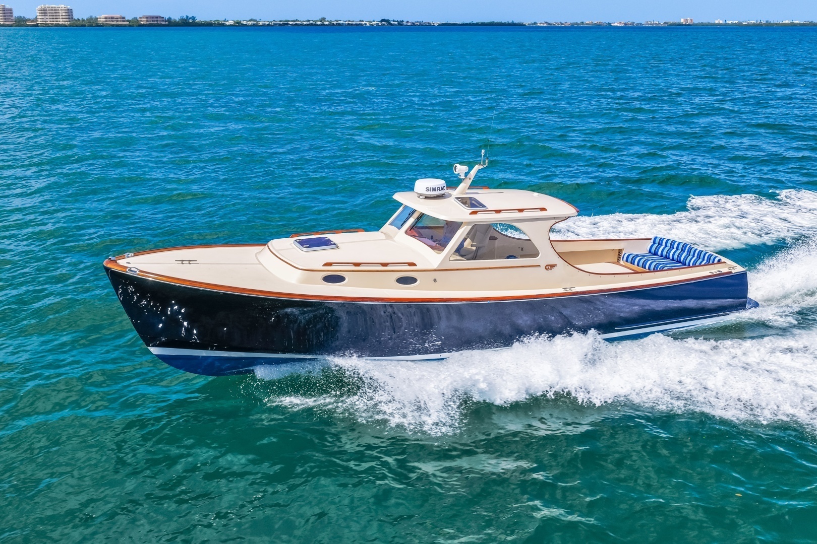 Hinckley-Picnic Boat 36 1998-Saddle Up Sarasota-Florida-United States-1998 36 Hinckley Picnic Boat Running Shot-6310509 | Thumbnail