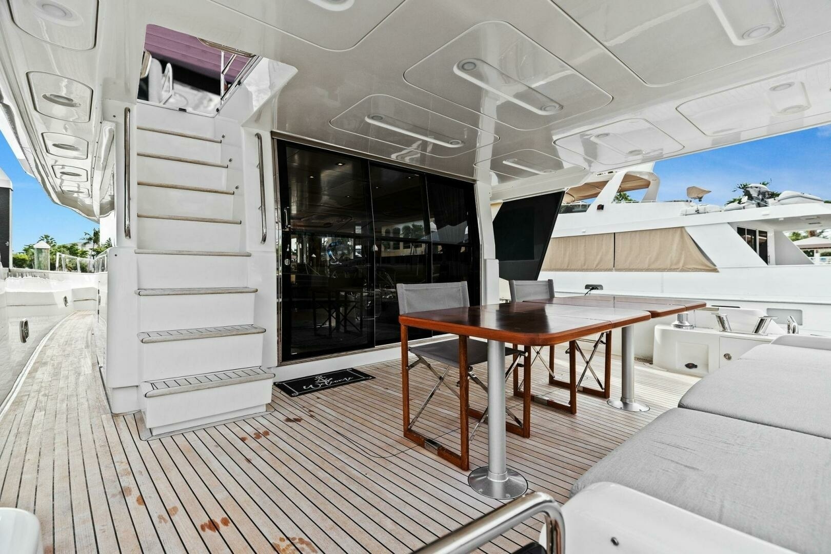 Sirena-64-MY 2021-Destin-E Fort Myers-Florida-United States-2021 Sirena 64 DESTIN-E Aft Deck-6800144 | Thumbnail