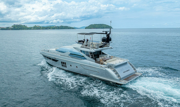 Azimut-77S 2017-Carpe Diem Genoa-Italy-2017 Azimut 77 Carpe Diem  Running shot-6798523