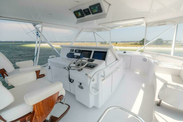 Hatteras-60 Convertible 2008-Fallline Panama City Beach-Florida-United States-2008 Hatteras 60 Convertible  Helm 7-6279753