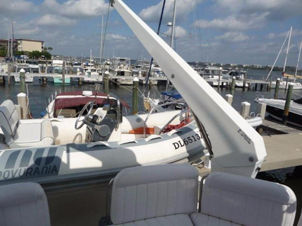Navigator-5000 Classic 1998-Anne B Stuart-Florida-United States-Dinghy Davit-371840