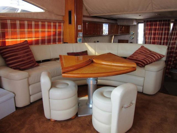 Sunseeker-Manhattan 64 2003-Dealership Fort Lauderdale-Florida-United States-Dinette-375979