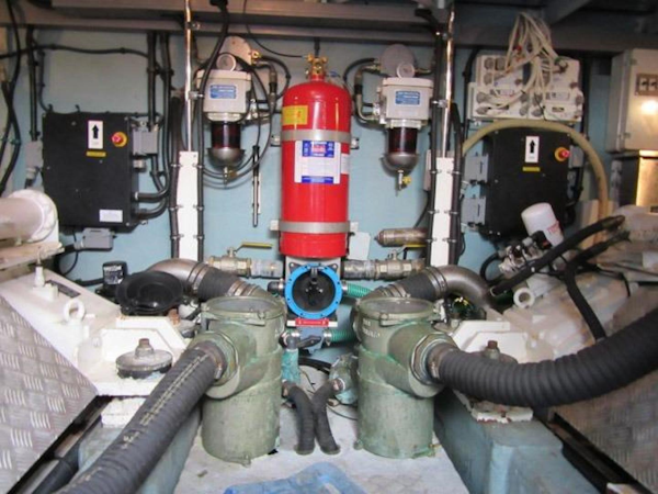 Sunseeker-Manhattan 64 2003-Dealership Fort Lauderdale-Florida-United States-Engine Room-376024
