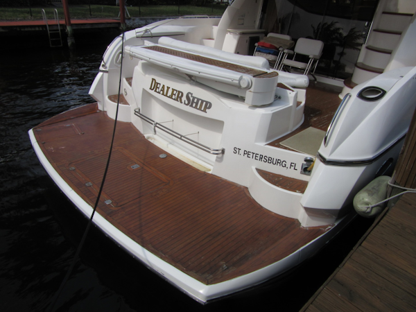 Sunseeker-Manhattan 64 2003-Dealership Fort Lauderdale-Florida-United States-Swim Platform-1147351
