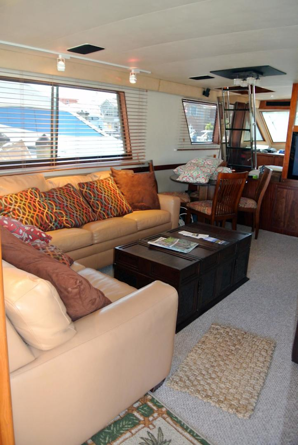 Hatteras-67 Cockpit Motor Yacht 1988-Lady Encore Saint Petersburg-Florida-United States-Salon-926188