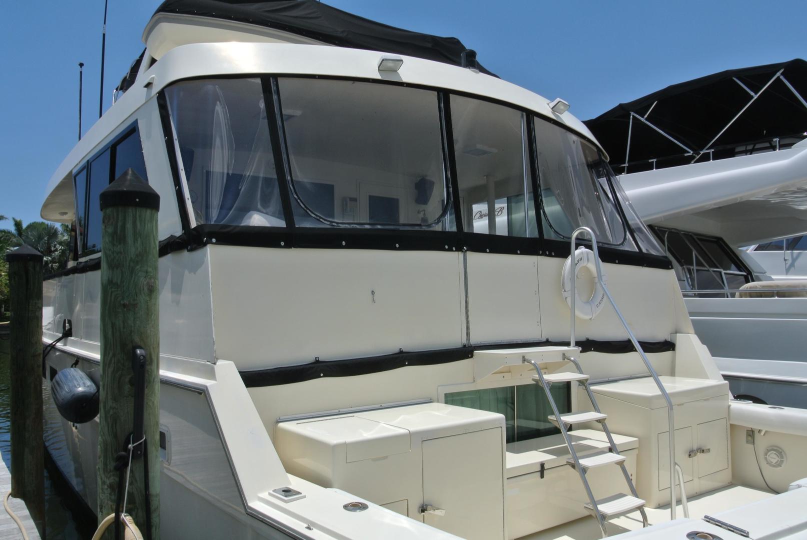 Hatteras-67 Cockpit Motor Yacht 1988-Lady Encore Saint Petersburg-Florida-United States-Aft-926170 | Thumbnail