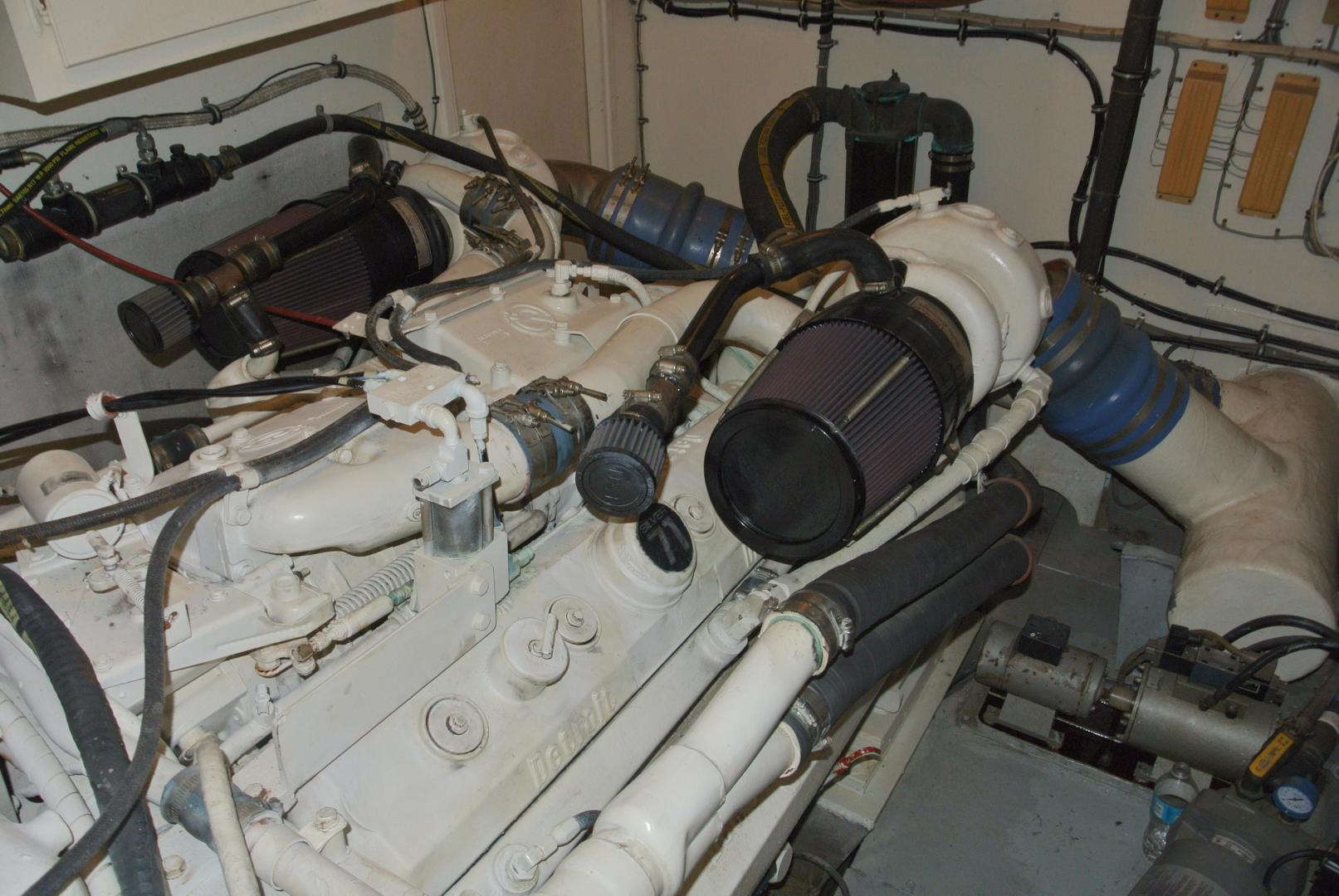 Hatteras-67 Cockpit Motor Yacht 1988-Lady Encore Saint Petersburg-Florida-United States-E/R-926203 | Thumbnail