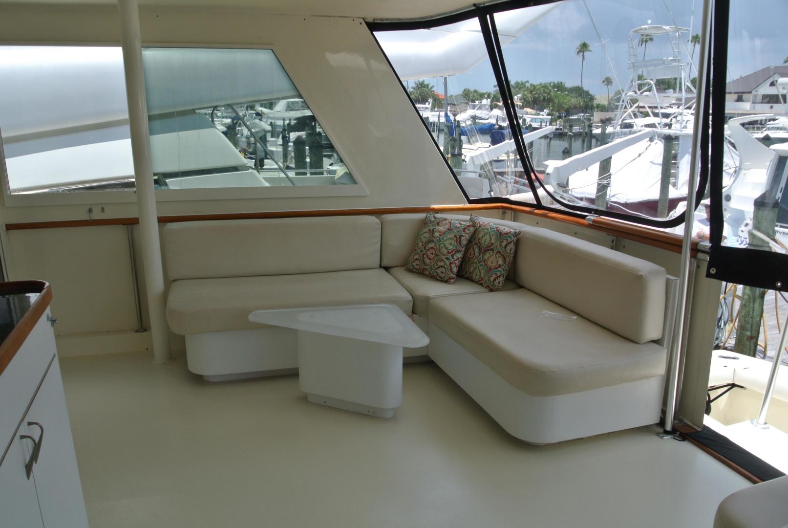 Hatteras-67 Cockpit Motor Yacht 1988-Lady Encore Saint Petersburg-Florida-United States-Aft Deck-926173 | Thumbnail