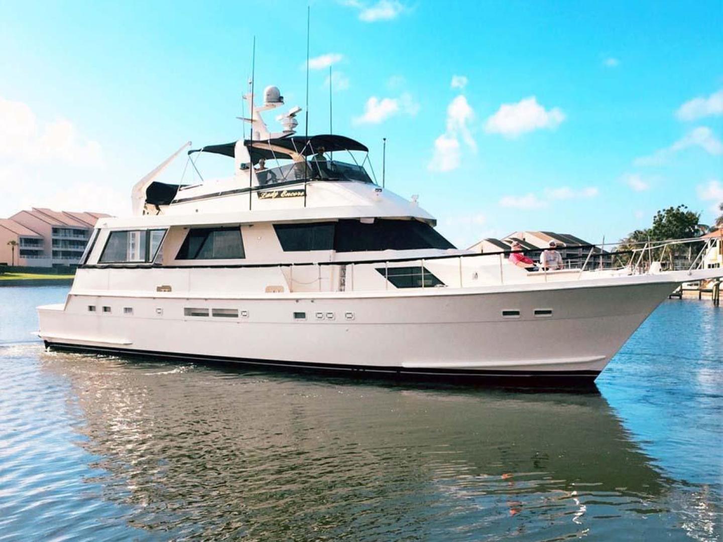 Hatteras-67 Cockpit Motor Yacht 1988-Lady Encore Saint Petersburg-Florida-United States-Profile-926166 | Thumbnail