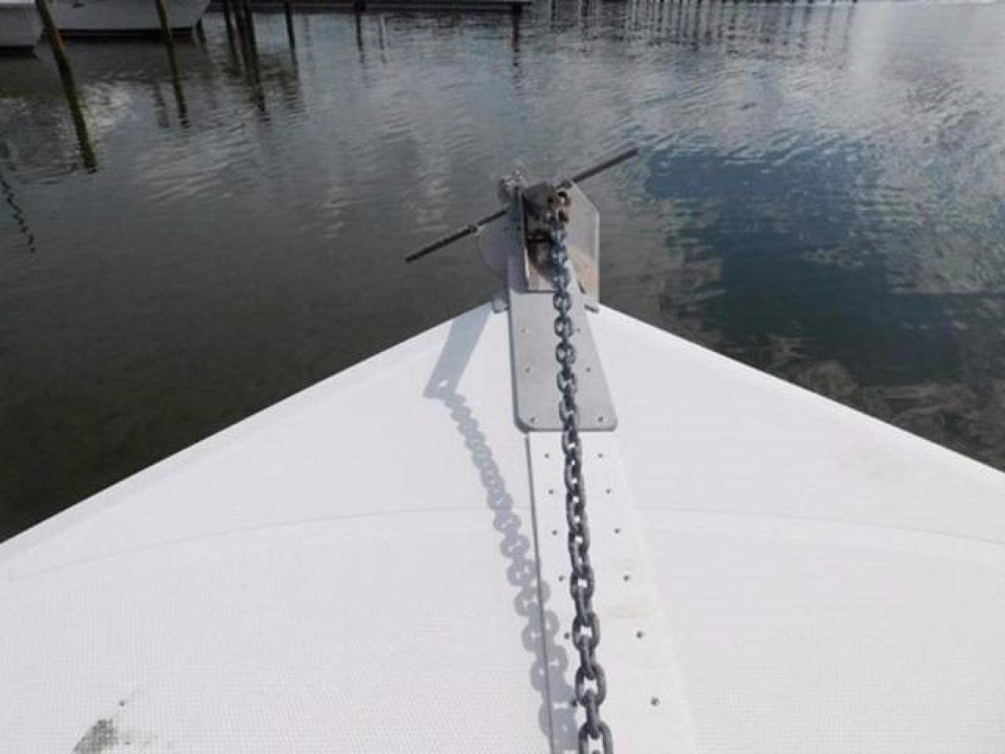 Millennia-Catamaran Center Console S/F 2009 -Madeira Beach-Florida-United States-Bow Roller & Anchor-925386 | Thumbnail