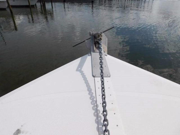 Millennia-Catamaran Center Console S/F 2009 -Madeira Beach-Florida-United States-Bow Roller & Anchor-925386