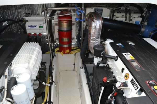 Cruisers Yachts-460 Express 2008-Bikini Blues Miami-Florida-United States-Engine Room-924385