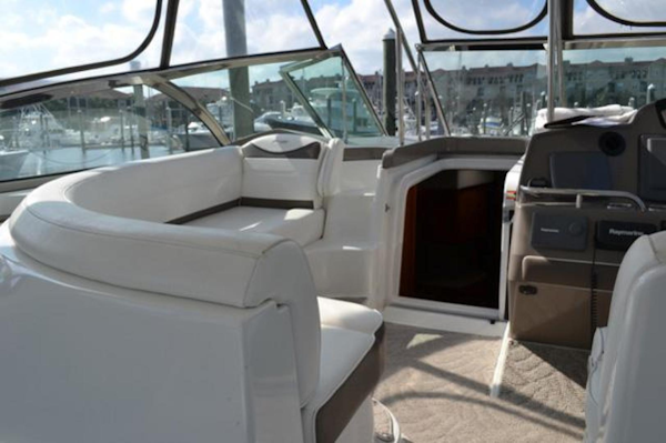 Cruisers Yachts-460 Express 2008-Bikini Blues Miami-Florida-United States-Windshield Frame and Cabin Entry-924374