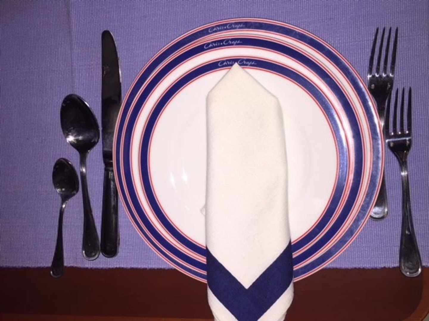 Chris-Craft-Roamer 2003-Lady Fairbanks Merritt Island-Florida-United States-Table Setting-1249156 | Thumbnail