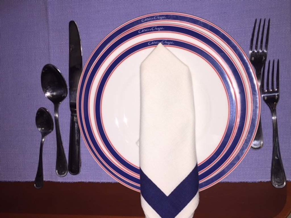Chris-Craft-Roamer 2003-Lady Fairbanks Merritt Island-Florida-United States-Table Setting-1249156