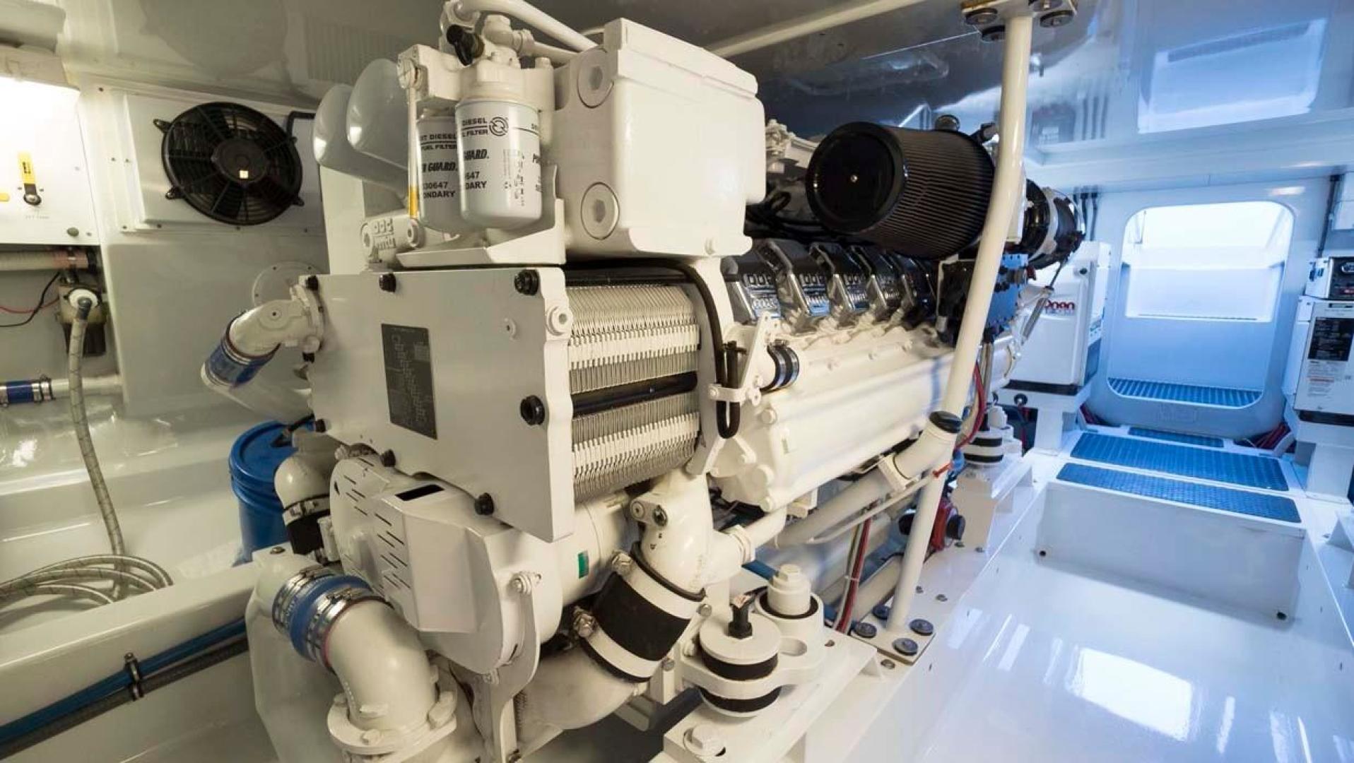 Jim Smith-Custom Convertible Sportfish 2006-Silky Palm Beach-Florida-United States-Stbd MTU Engine-924619 | Thumbnail