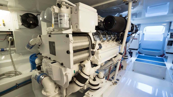 Jim Smith-Custom Convertible Sportfish 2006-Silky Palm Beach-Florida-United States-Stbd MTU Engine-924619
