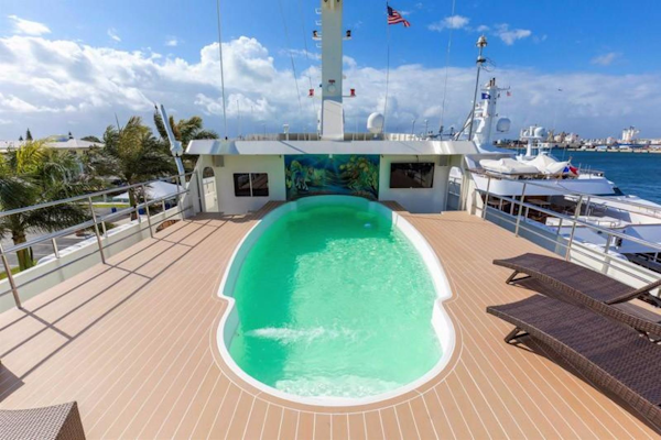 Shadow-Marine Expedition Mothership  Allure Class 2007-Global Ft. Lauderdale-Florida-United States-Pool Facing Forward with Mural-919141