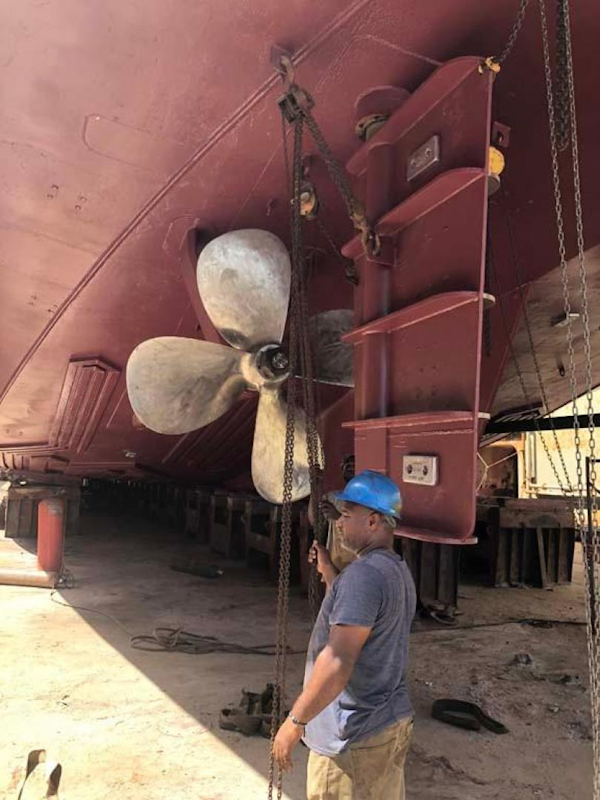 Shadow-Marine Expedition Mothership  Allure Class 2007-Global Ft. Lauderdale-Florida-United States-Yard Work (2018)-919165