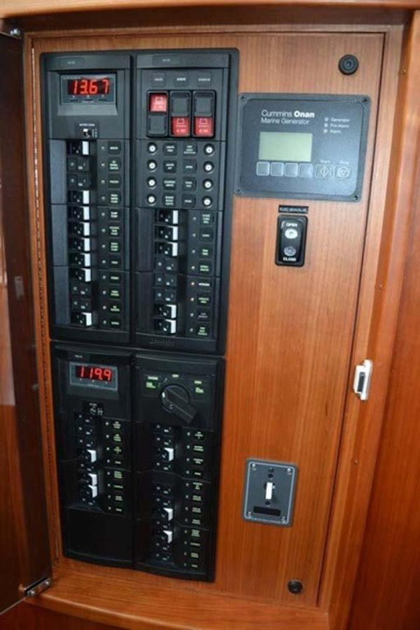 Sabre-42 Salon Express 2016-Rowe Boat Jacksonville-Florida-United States-Electrical Panel-924725