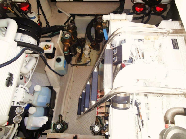 Sea Ray-48 Sundancer 2008-Francesca Coconut Grove-Florida-United States-Engine Room-918646