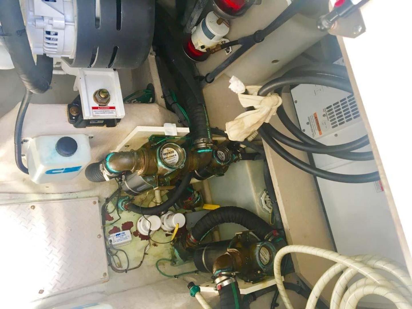 Sea Ray-48 Sundancer 2008-Francesca Coconut Grove-Florida-United States-Engine Room-918648 | Thumbnail