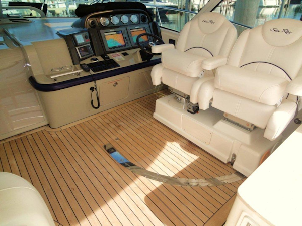 Sea Ray-48 Sundancer 2008-Francesca Coconut Grove-Florida-United States-Swivel Helm Bench-918640