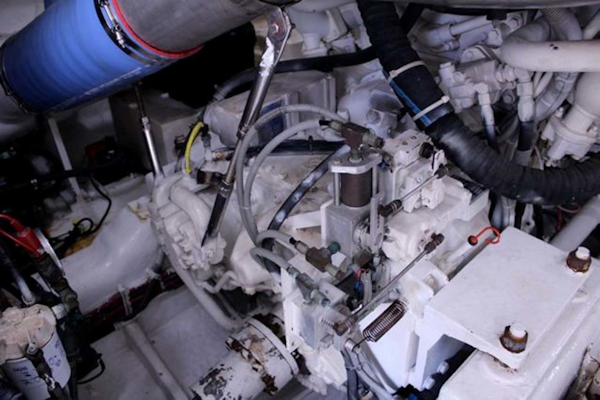 Bertram-54 Convertible 2000-Reel Healin Lighthouse Point-Florida-United States-Engine Room IV-1065944