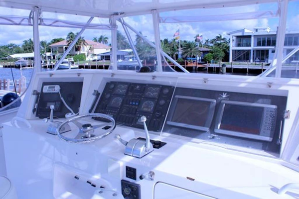 Bertram-54 Convertible 2000-Reel Healin Lighthouse Point-Florida-United States-Helm Electronics-1065924