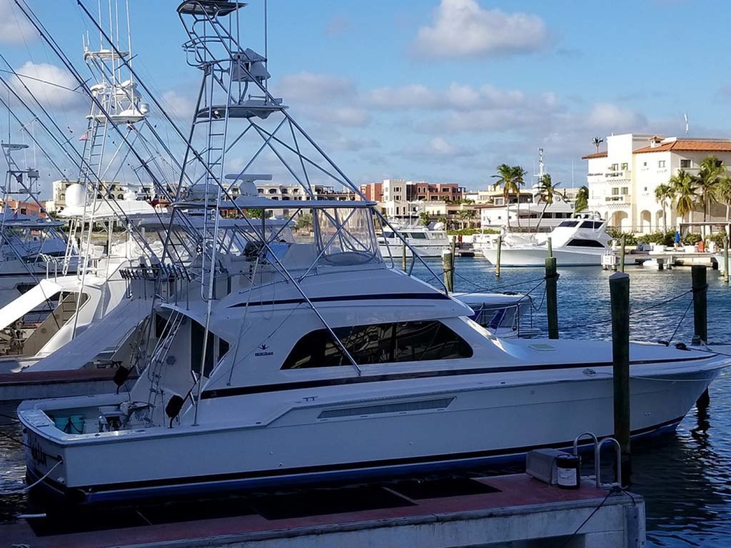 Bertram-54 Convertible 2000-Reel Healin Lighthouse Point-Florida-United States-At Dock-1065922 | Thumbnail