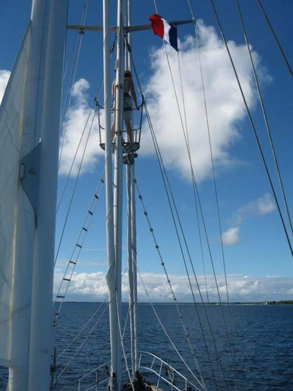 Custom-John Walsh Expedition Schooner 1988-Quest Ft. Lauderdale-Florida-United States-Crows Nest-924093