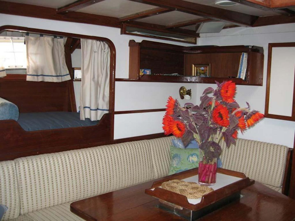Custom-John Walsh Expedition Schooner 1988-Quest Ft. Lauderdale-Florida-United States-Main Salon-924069