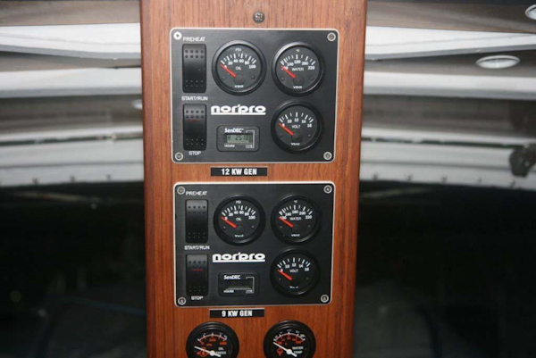 Custom-John Walsh Expedition Schooner 1988-Quest Ft. Lauderdale-Florida-United States-Pilothouse Genset Controls-924078