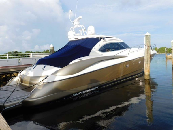 Sunseeker-Predator 2001-Cheryl Lynn Stuart-Florida-United States-Stbd. view at the Dock-1120371